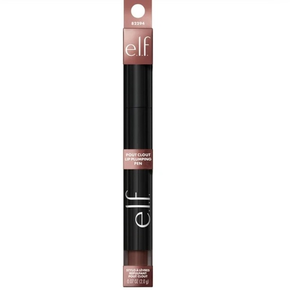e.l.f. Cosmetics Pout Clout Lip Plumping Pen is a 3-in-1 bust a mauve size .07oz - Picture 1 of 6